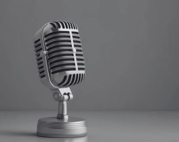 Old microphone.